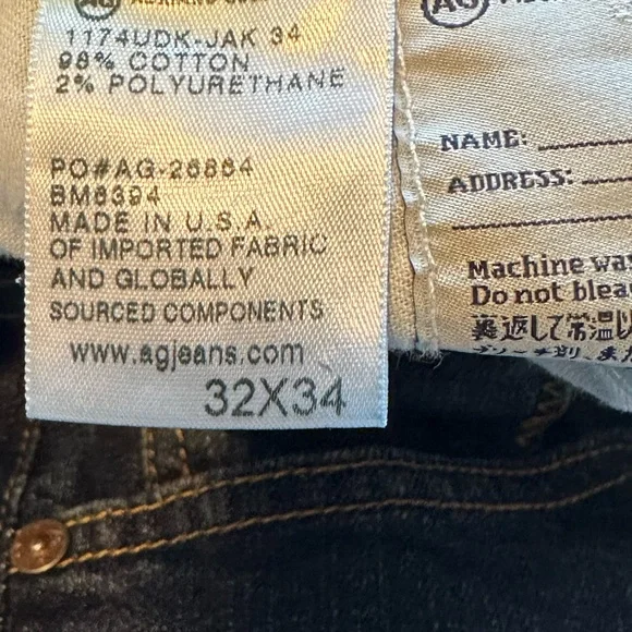 AG The Graduate Tailored Leg 32x 32 - Picture 7 of 15